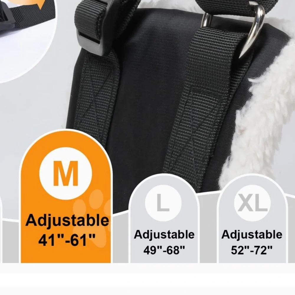 Pick for Life Dog lift Harness Adjustable Bag Sling Soft Pad for Dogs